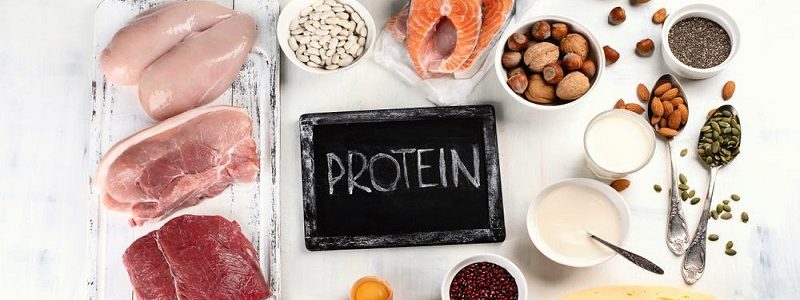 نمونه‌ای از یک رژیم پروتئینی