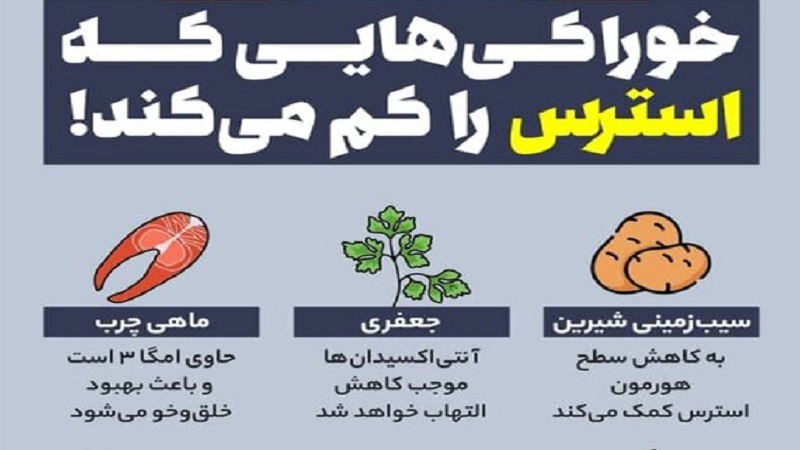 کنترل استرس با رژیم غذایی | دکتر رضا اطمینانی متخصص تغذیه اصفهان